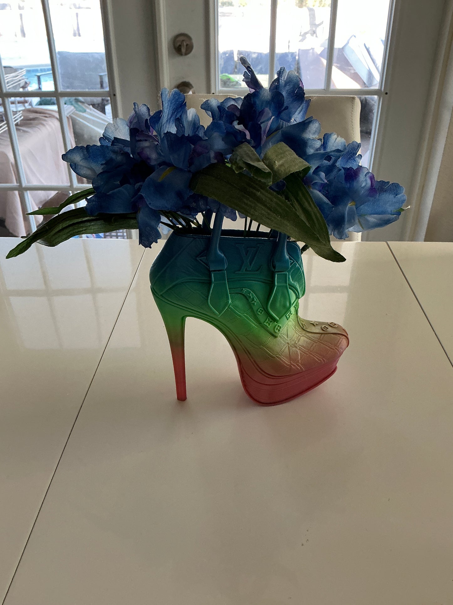 Stiletto Shoe Vase