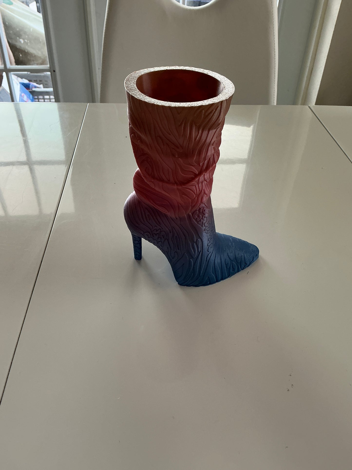 High Heel Boot Vase