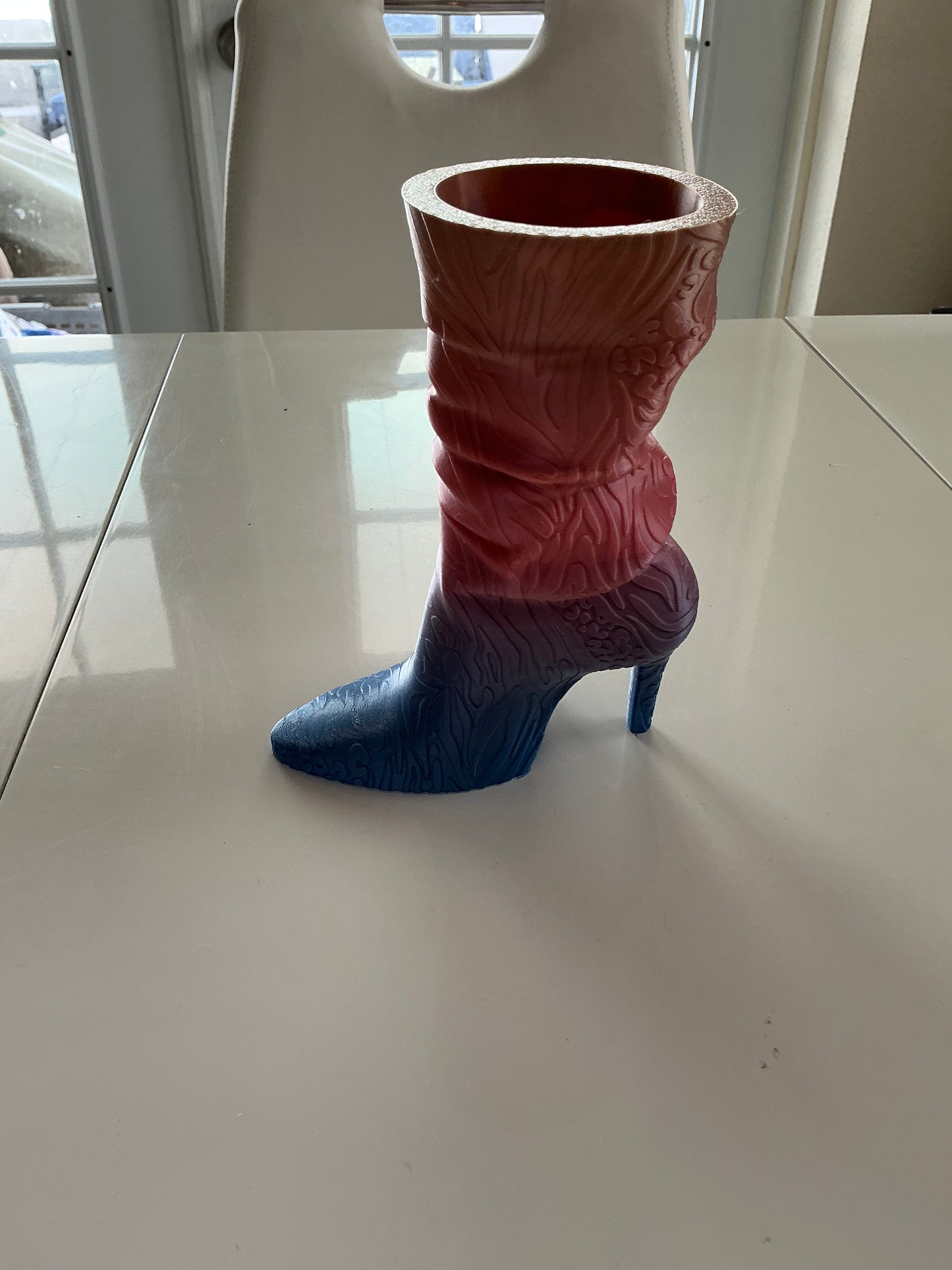 High Heel Boot Vase