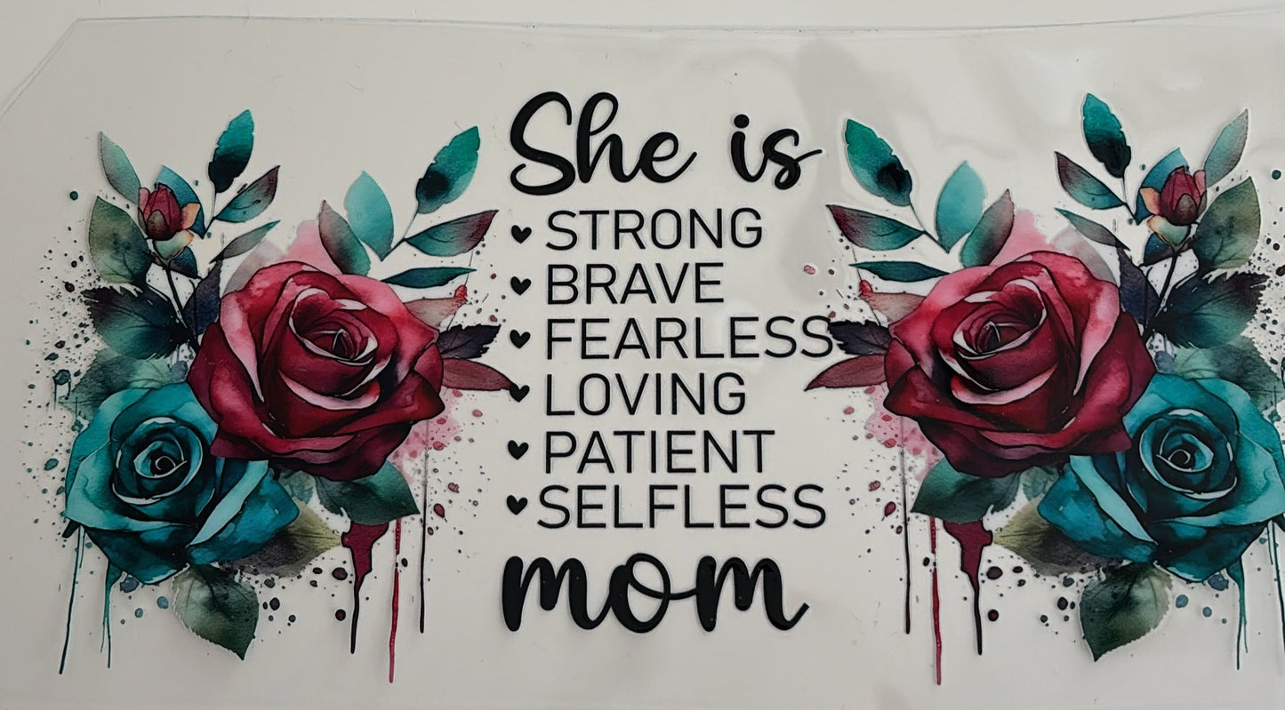 She Is Mom Pink/Blue