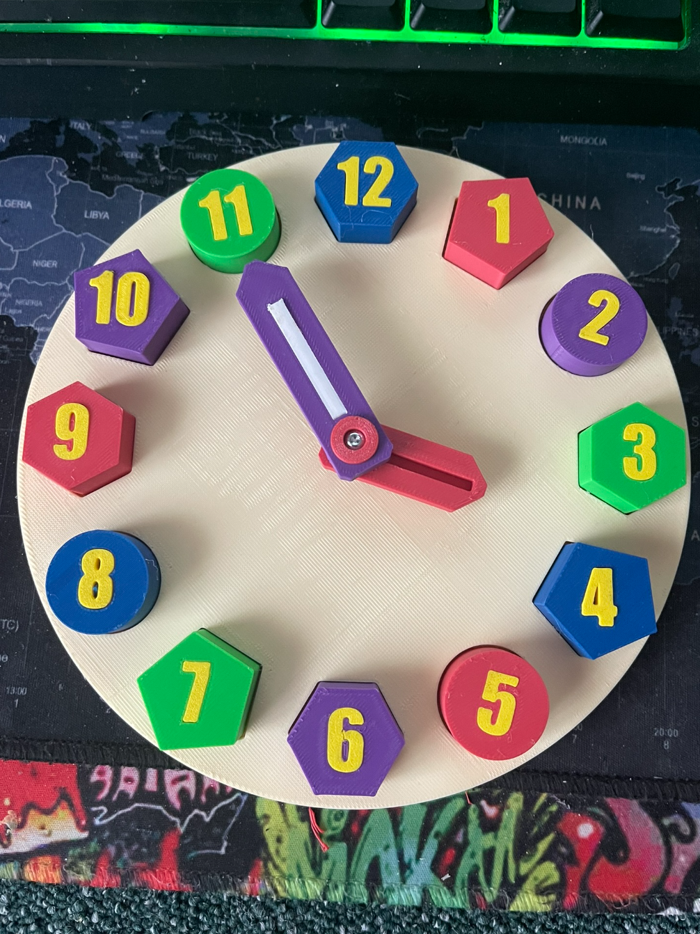 Clock - puzzle