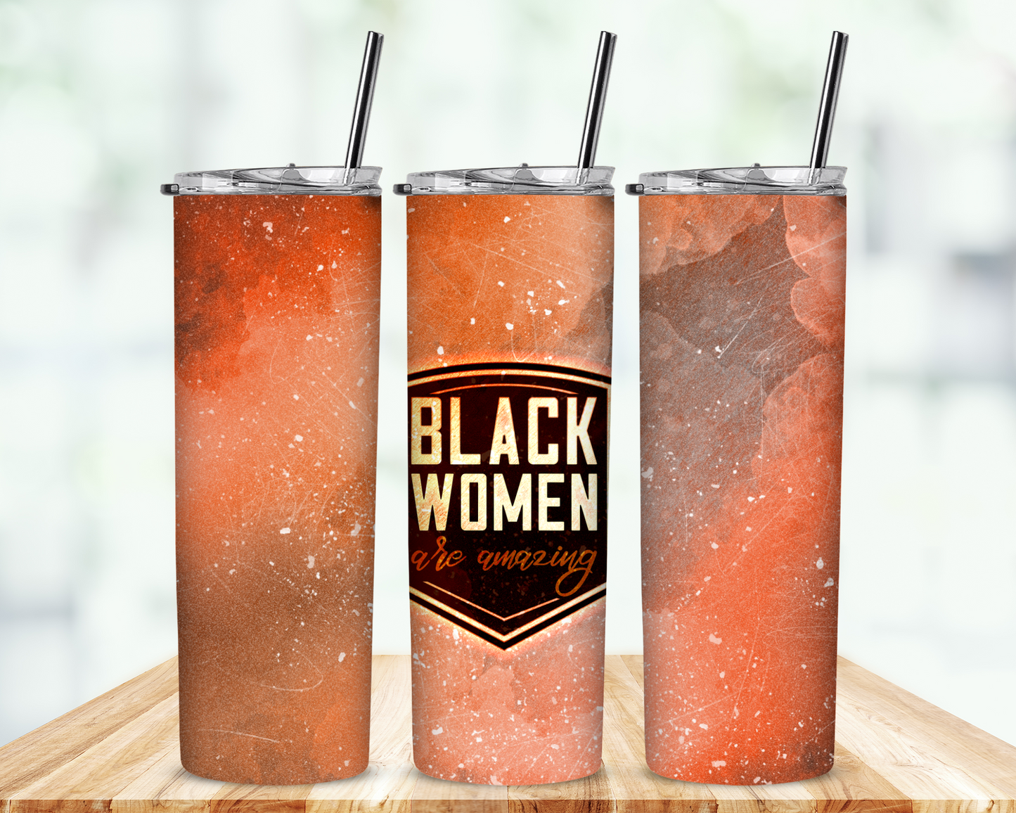 Black Women Tumbler