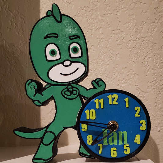 PJ mask clock