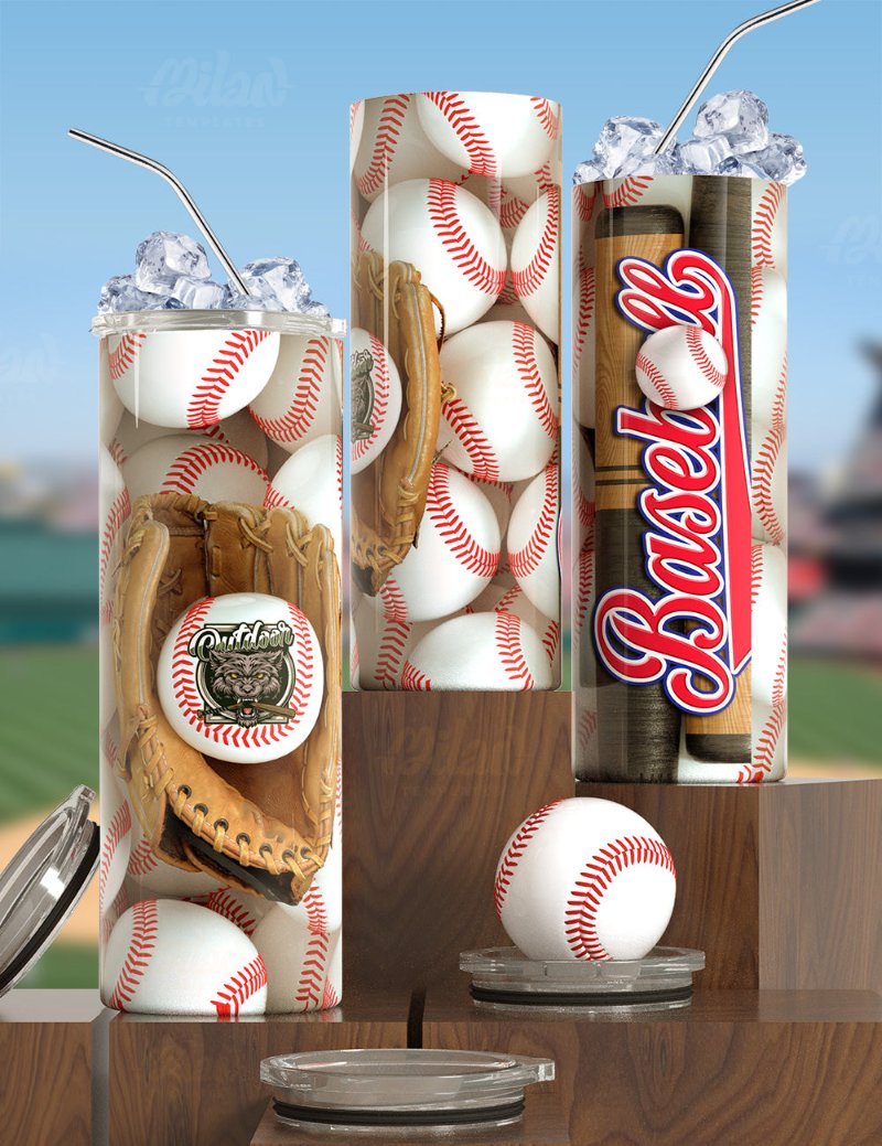 Baseball Tumblers