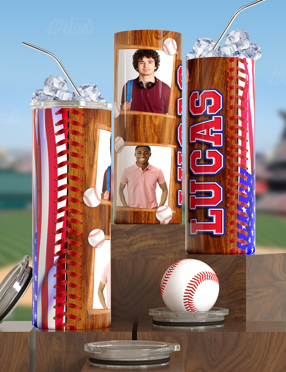 Baseball Tumblers