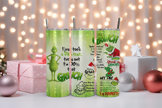 Grinch Christmas Tumbler