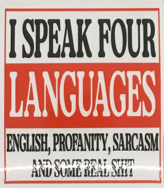I Speak Four Languages