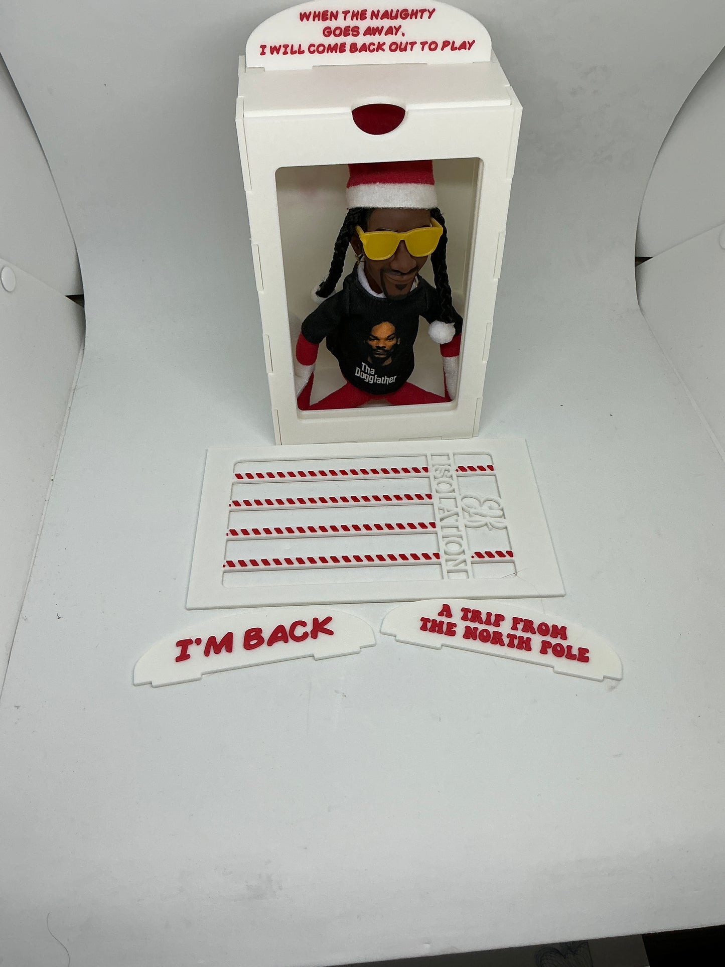 Elf on the shelf Isolation jail