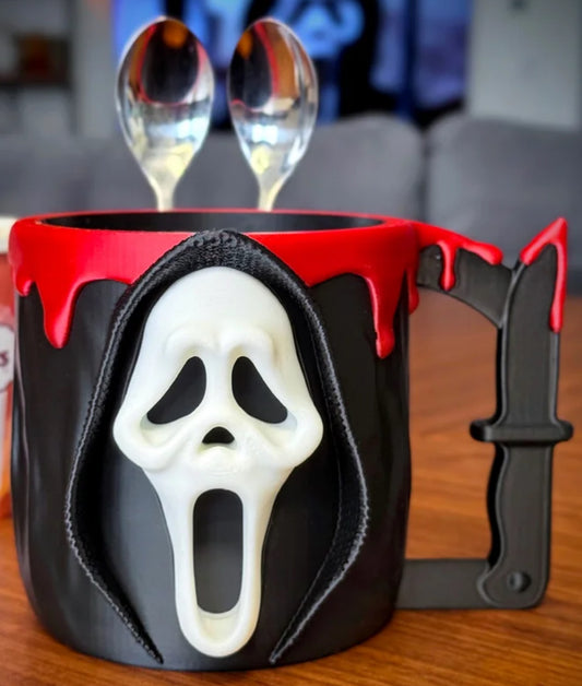 Ghostface Ice Cream Pint Holder