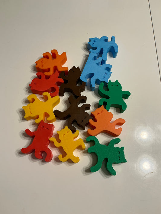 E Ninja Cats Stacking Game