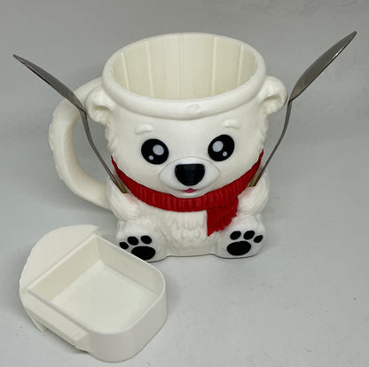 Polar Bear Ice cream Holder