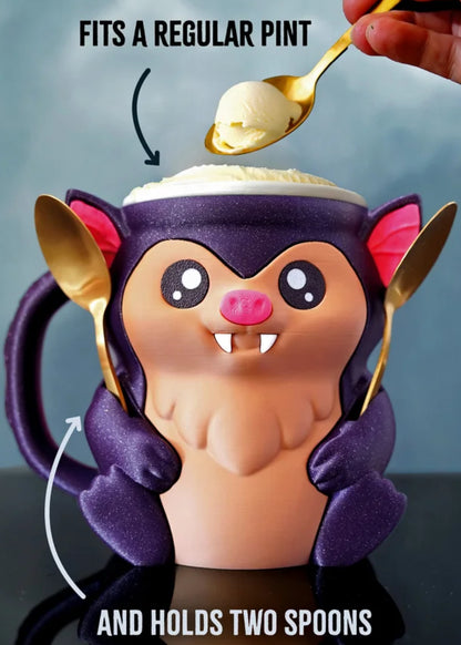 Bramble , the Bat Ice Pint Holder