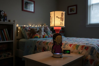 Gracie Lamp with Digital Clock