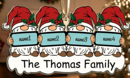 Personalized Christmas Ornament