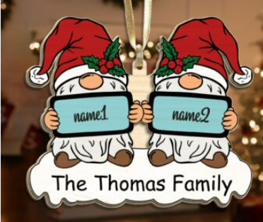 Personalized Christmas Ornament
