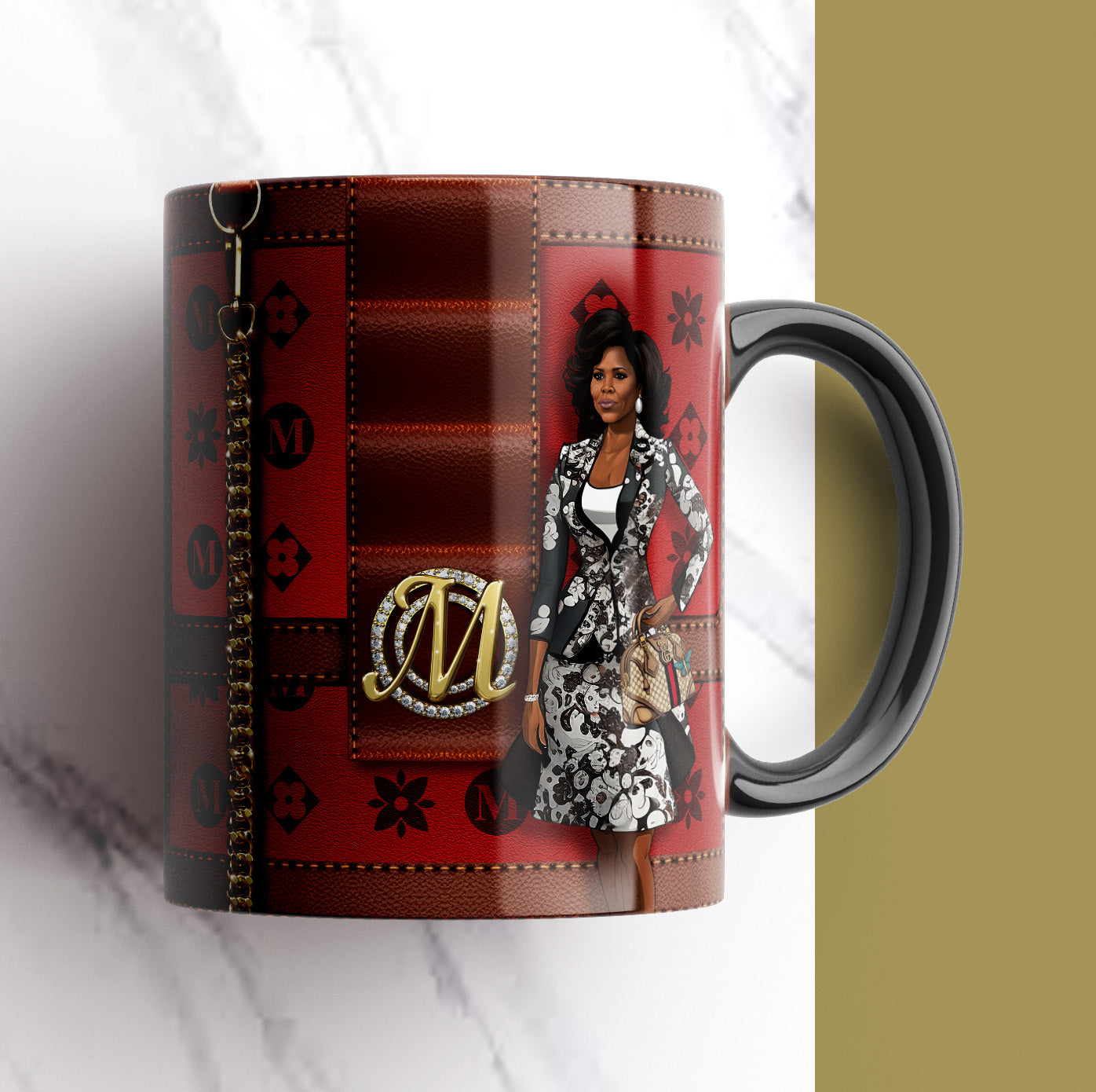 Lady Boss Coffee Mug and Tumbler