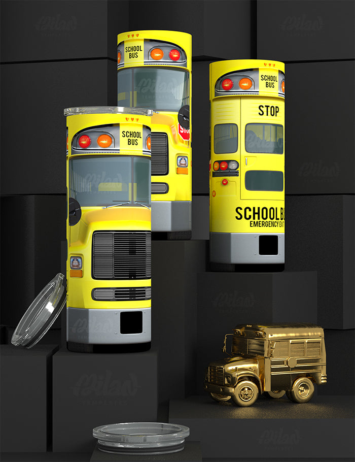 School Bus Tumbler