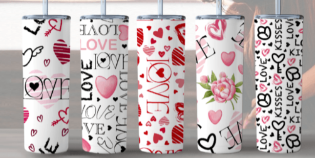 Valentine's Day Tumbler