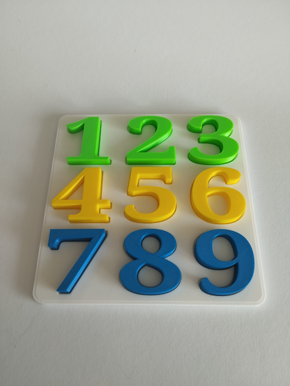 Number puzzle for kids