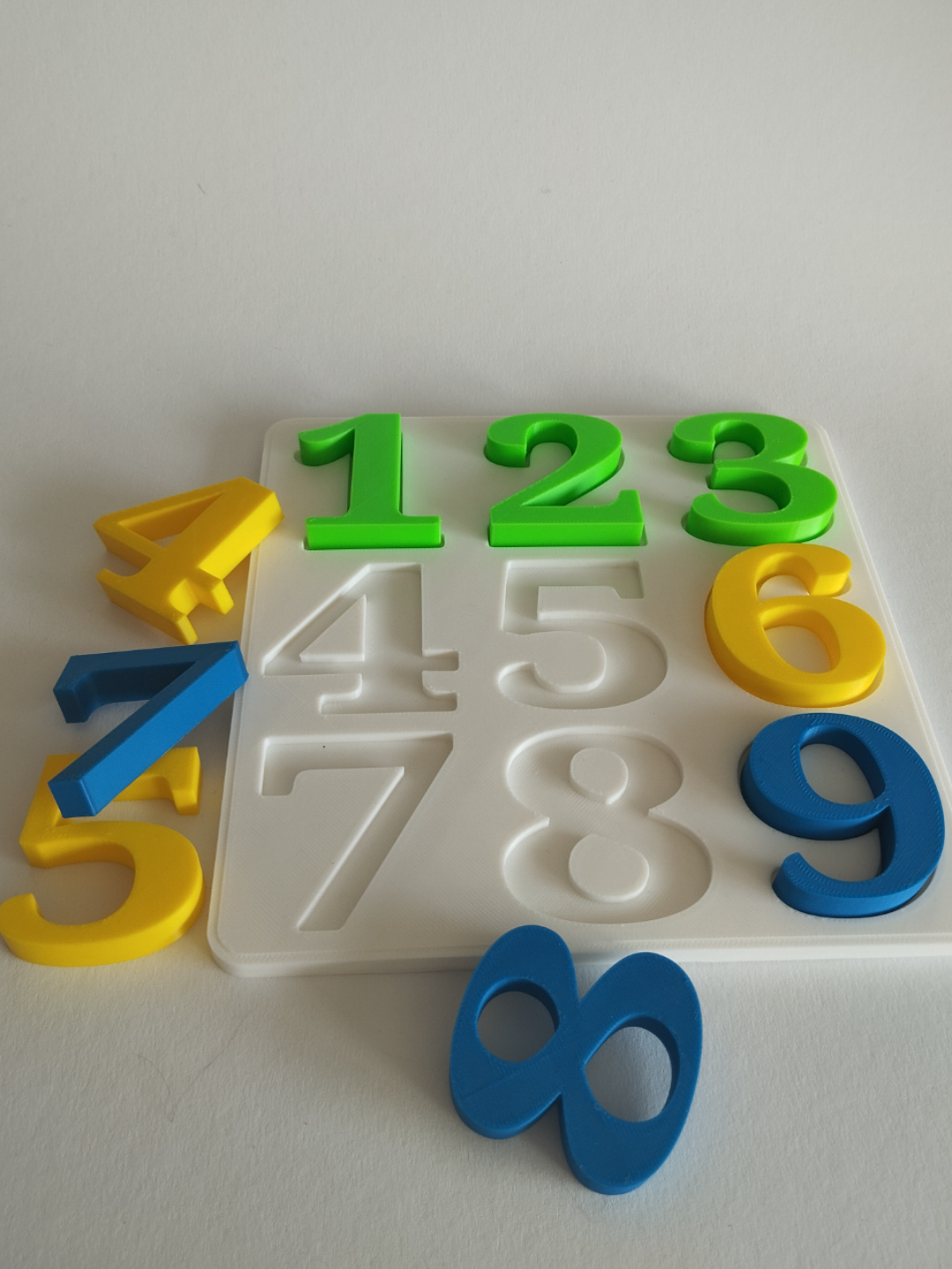 Number puzzle for kids