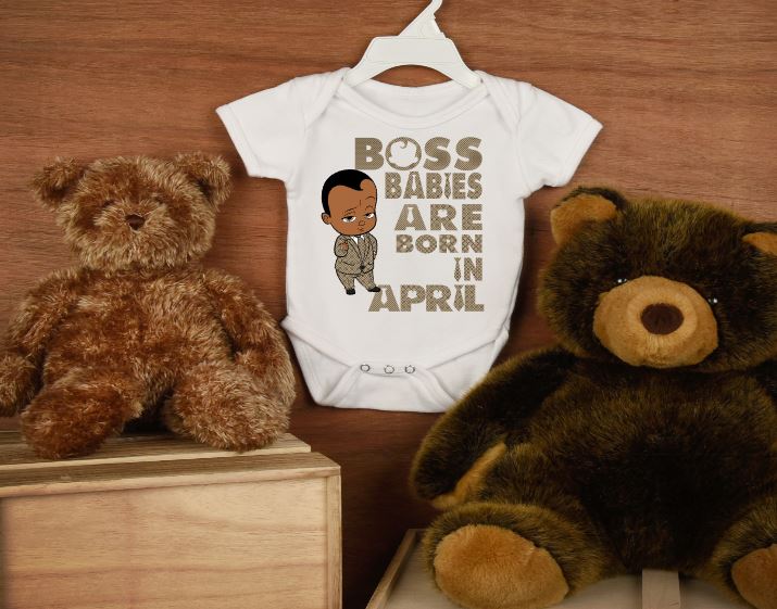 BOSS BABIES KIDS T-SHIRTS