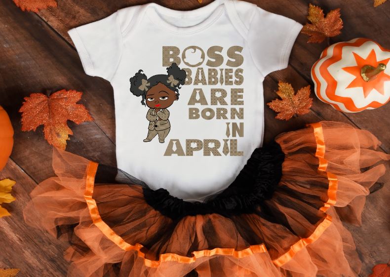 BOSS BABY GIRL  KIDS T-SHIRTS