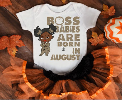 BOSS BABY GIRL  KIDS T-SHIRTS