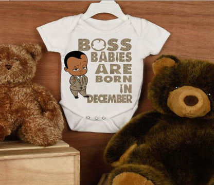 BOSS BABIES KIDS T-SHIRTS