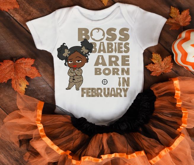 BOSS BABY GIRL  KIDS T-SHIRTS