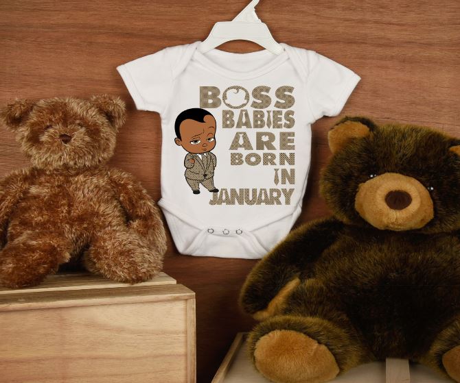 BOSS BABIES KIDS T-SHIRTS