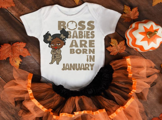 BOSS BABY GIRL  KIDS T-SHIRTS