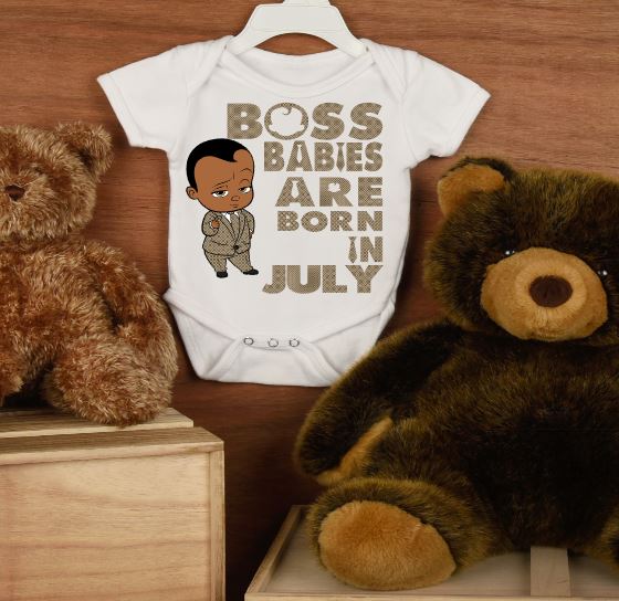 BOSS BABIES KIDS T-SHIRTS