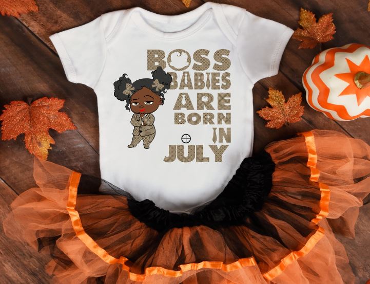 BOSS BABY GIRL  KIDS T-SHIRTS