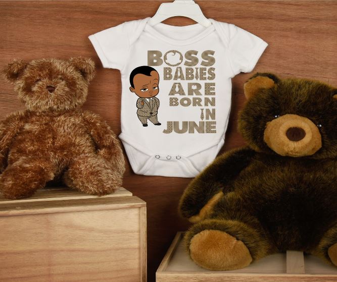 BOSS BABIES KIDS T-SHIRTS