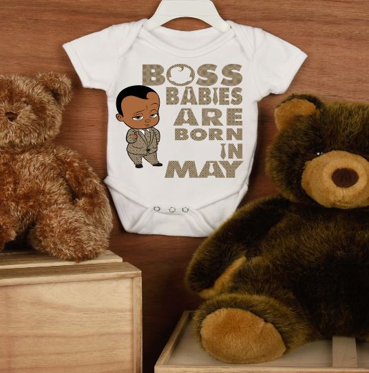 BOSS BABIES KIDS T-SHIRTS