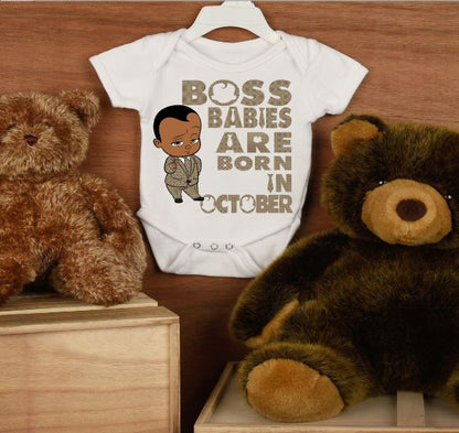 BOSS BABIES KIDS T-SHIRTS