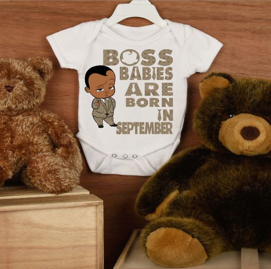 BOSS BABIES KIDS T-SHIRTS