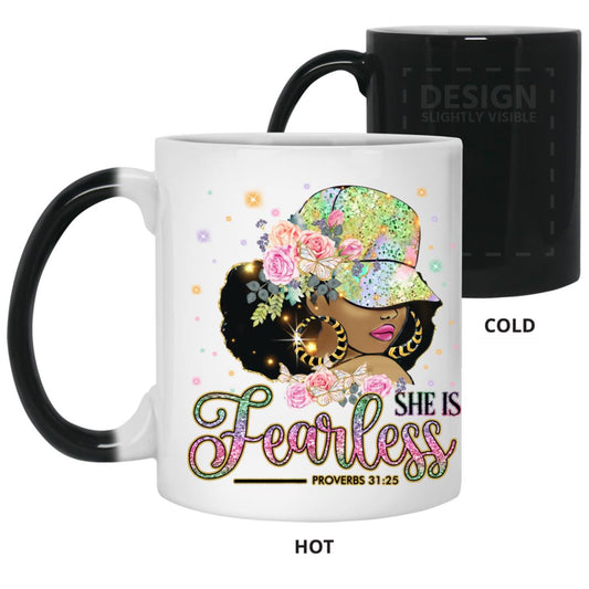 She Is Fearless 11 oz. Color Changing Mug
