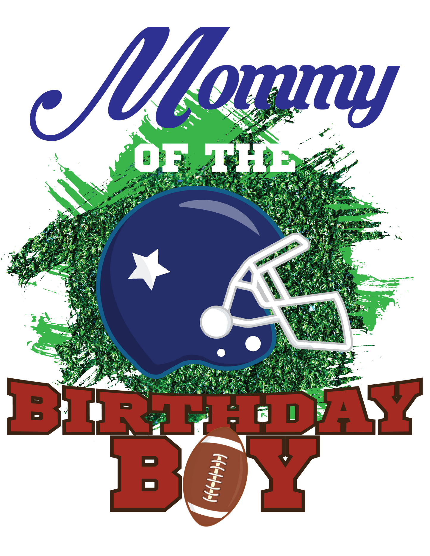 Football birthday shirts