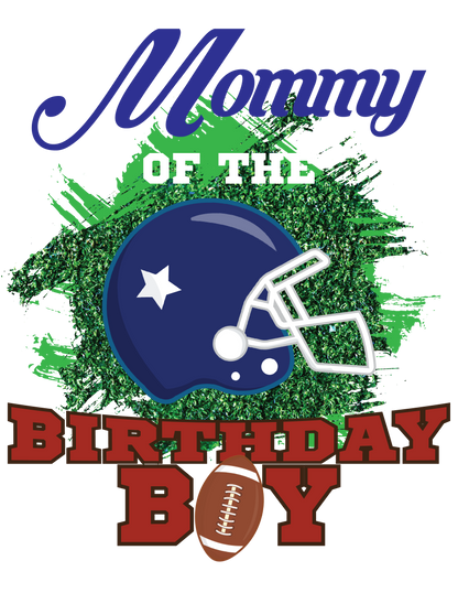 Football birthday shirts