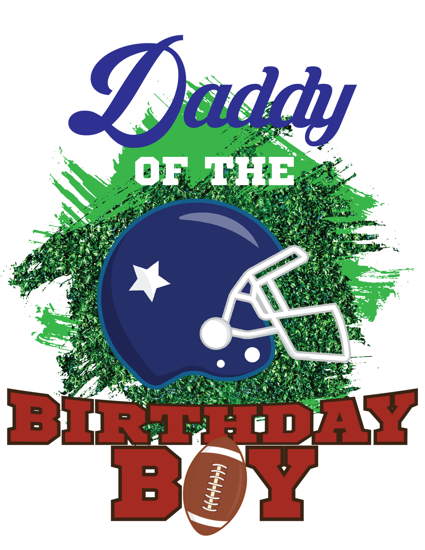 Football birthday shirts