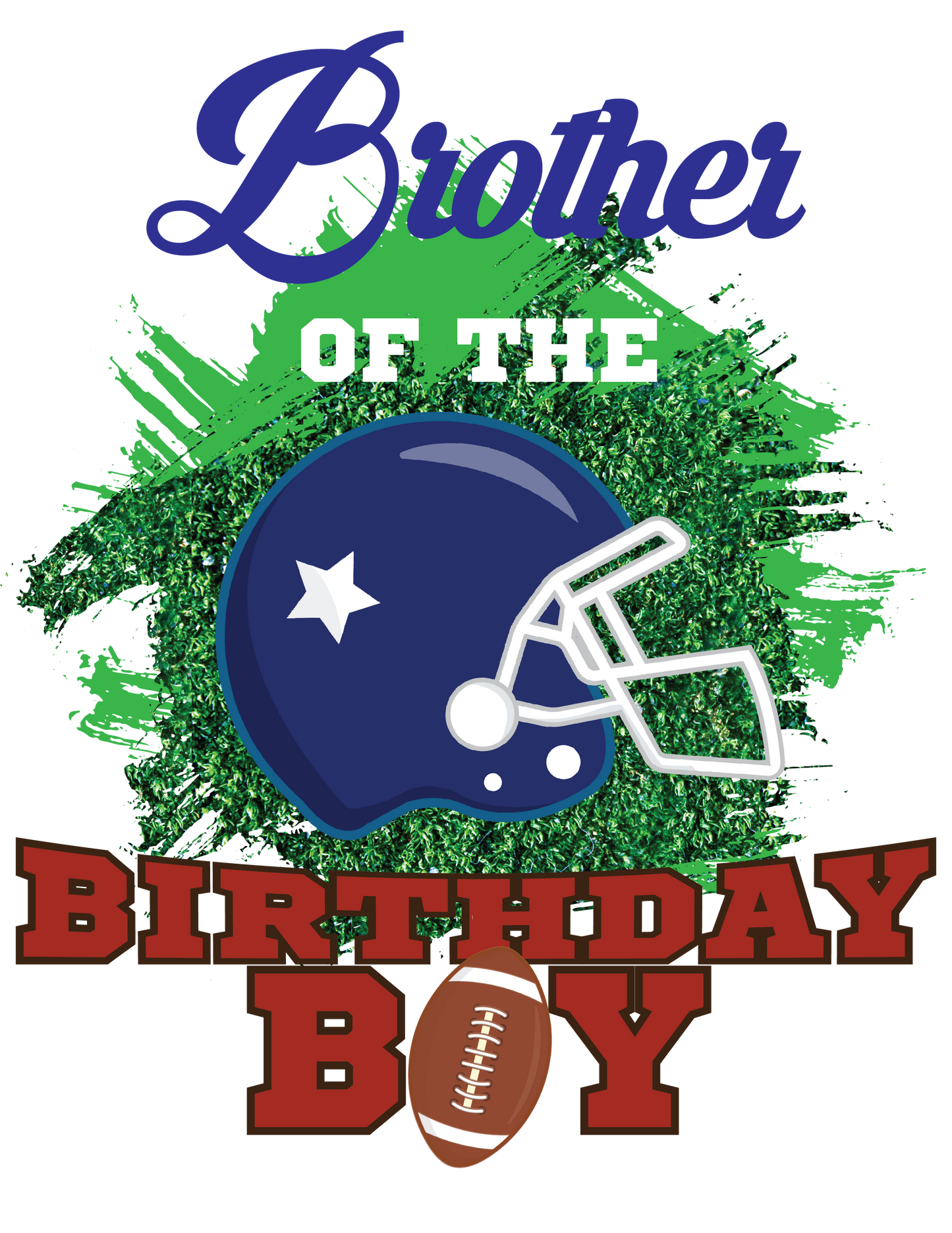 Football birthday shirts