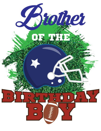 Football birthday shirts