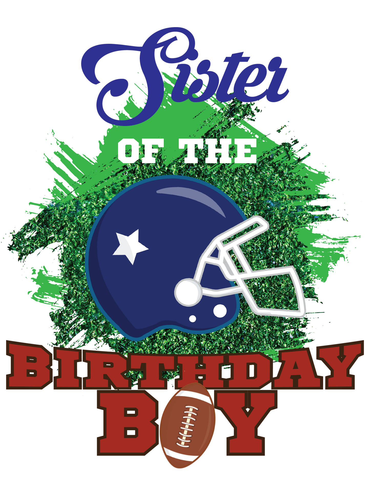 Football birthday shirts