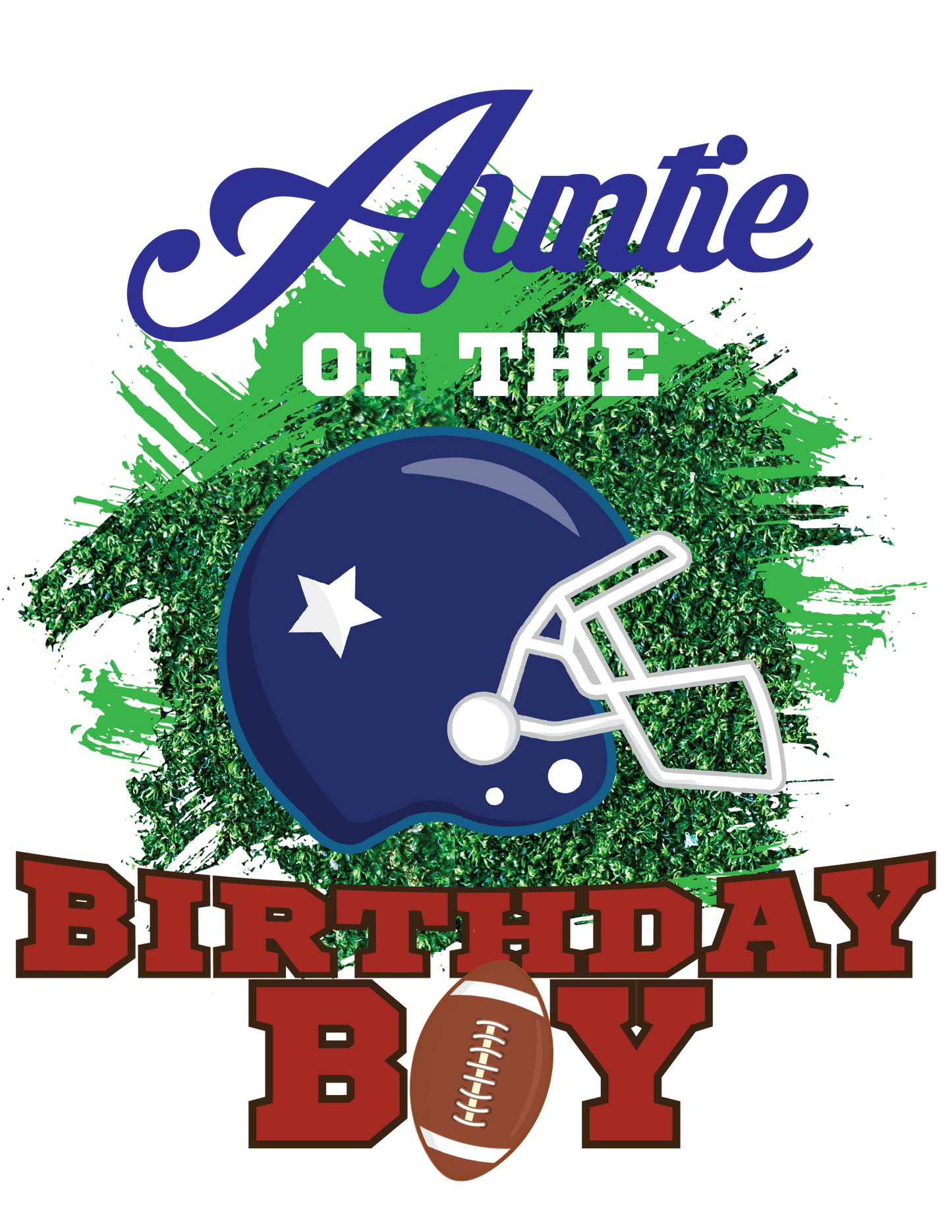 Football birthday shirts