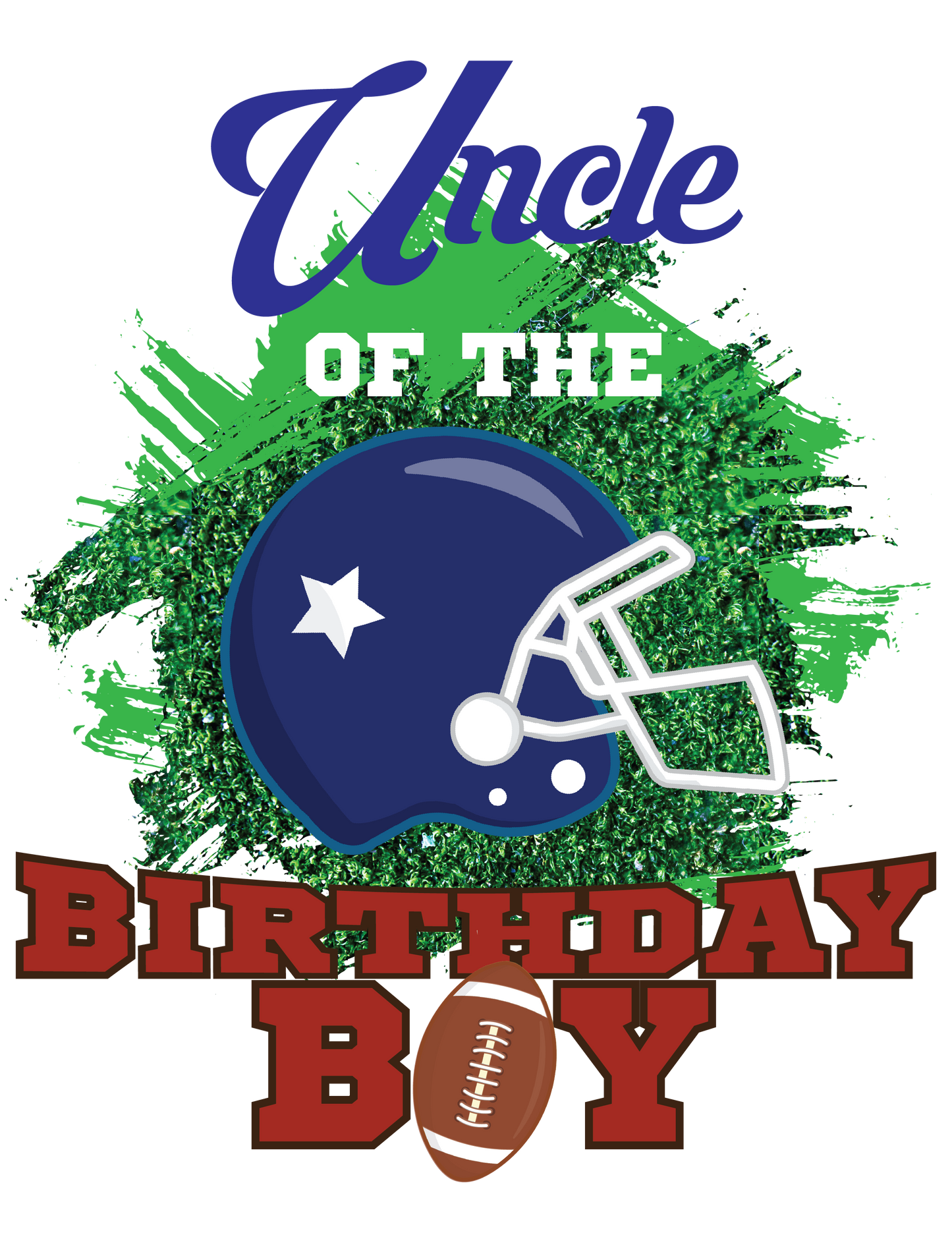 Football birthday shirts