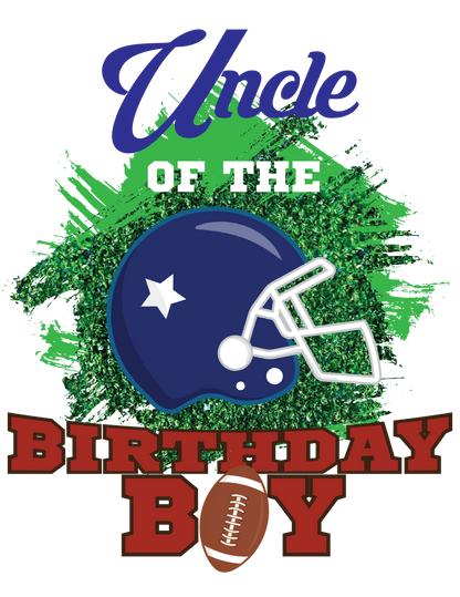 Football birthday shirts