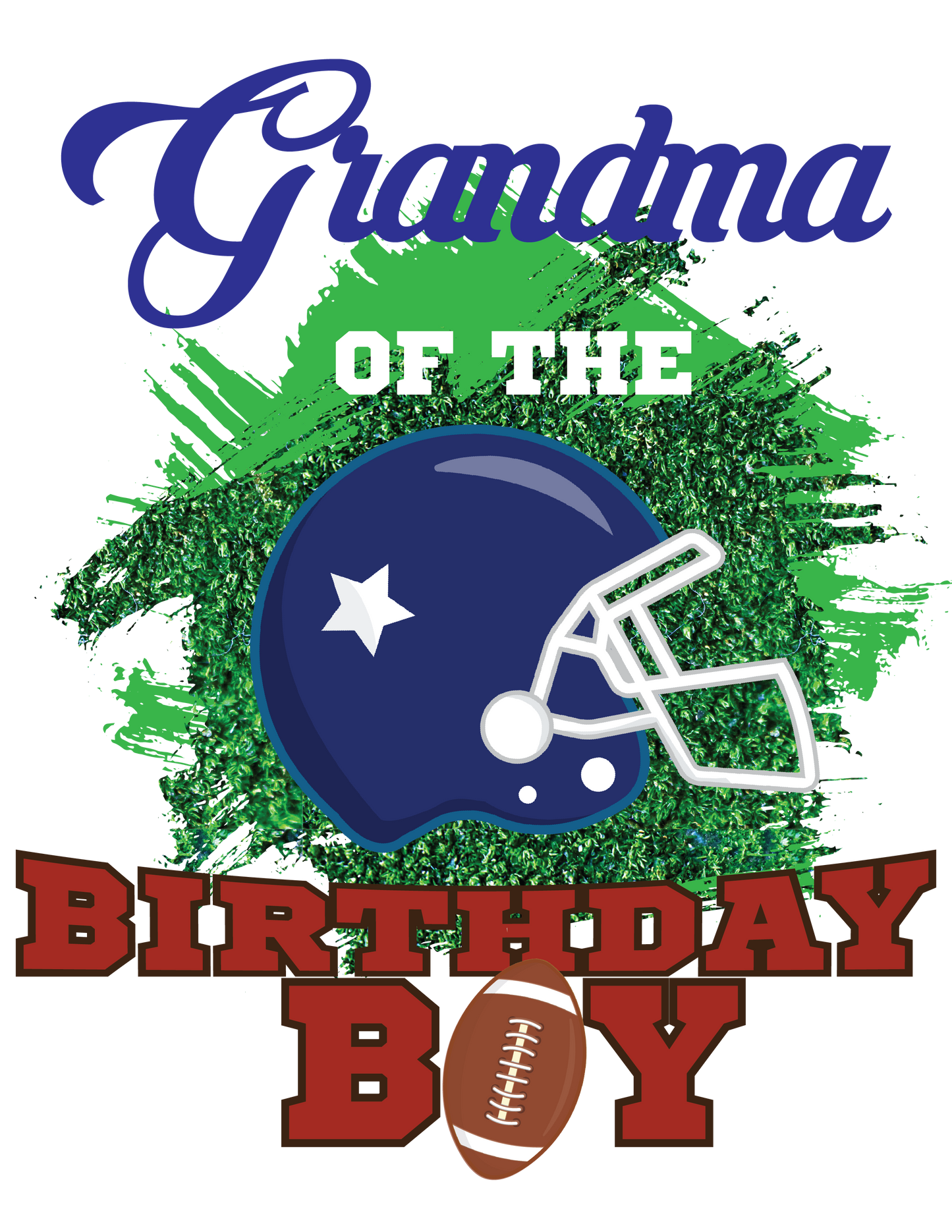 Football birthday shirts