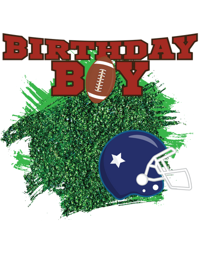 Football birthday shirts