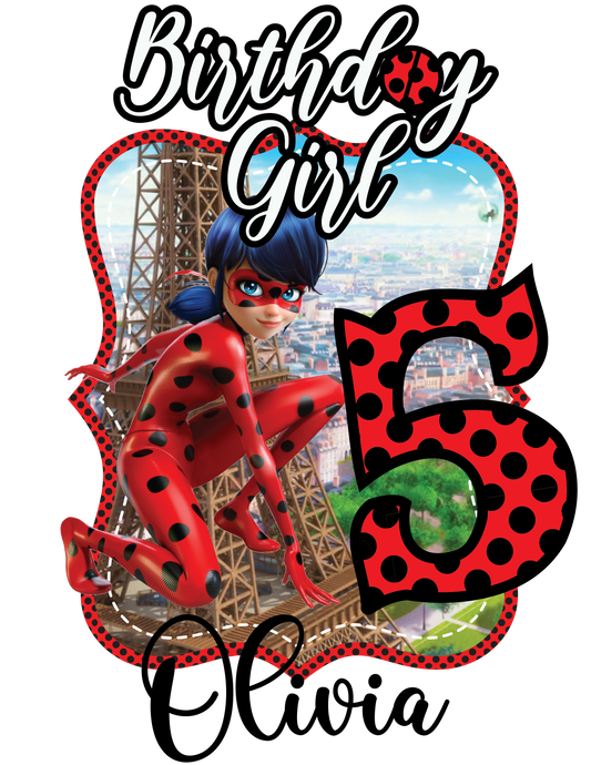 Lady Bug Birthday Shirts